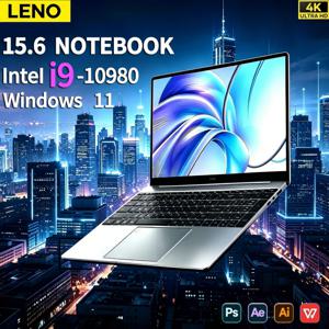 LENO 15.6 인텔 i9-10980 게이밍 오피스 노트북 1080P FHD 16GB RAM 1TB 2TB SSD 지문인식 잠금해제 뛰어난 가성비