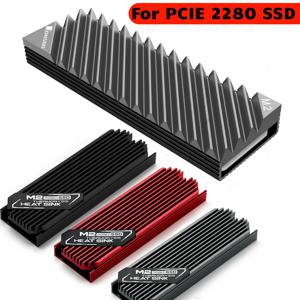 데스크탑 PC용 알루미늄 방열판 냉각 패드, SSD M2 라디에이터, NVMe 방열판, 2280 SSD 하드 디스크