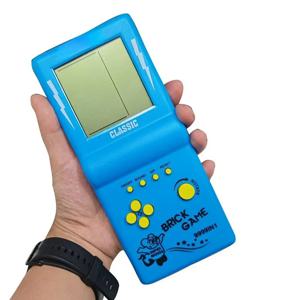 미니 휴대용 게임 콘솔 브릭 게임 핸드 헬드 플레이어, 노스탤직 교육 장난감, 포켓 4 색 클래식 노인 어린이 선물