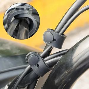 프레임 고정 케이블 타이 용 10pcs 오토바이 고무 밴드 Motobike Bike Car 용 배선 하네스 케이블 액세서리