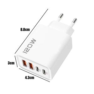 고속 충전 퀵차저 PD USB 타입-C 벽면 어댑터 (아이폰 16/15/14 샤오미 화웨이 레드미 원플러스 폰용)