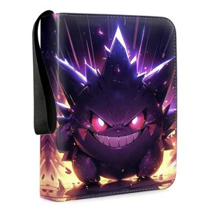 신상품-- 400개 *포켓몬!! 앨범 바인더 포토카드 PU 지퍼 사진 앨범 카드 홀더 장난감 수집 폴더 편지 카드 취미용
