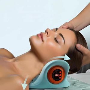 1PCS 목 마사지기, 손가락 압력 목 마사지기, 전기 어깨 및 목 마사지 기능 포함, 마사지 베개 목, 등, 어깨