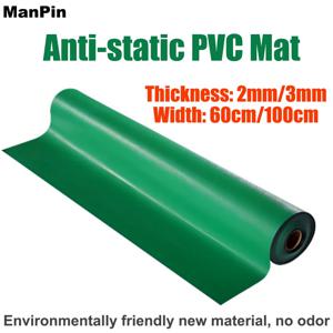 정전기 방지 ESD PVC 작업 매트 작업대 고무 패드 워크샵 데스크탑 태블릿 매트 전자기기 수리 무취 고품질 2mm 3mm