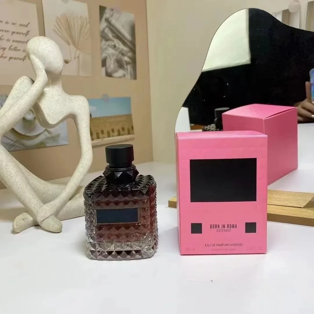 100ML 향수 매력적인 섹시 레이디 바디 스프레이 남성 여성 향수 고품질 오래 지속되는 향수 Born in Roma