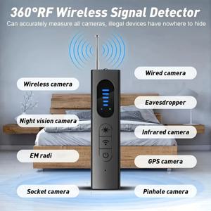 숨겨진 카메라 탐지기, 도청 장치, GPS 추적기, RF 무선 신호 스캐너, 보안 보호 장치