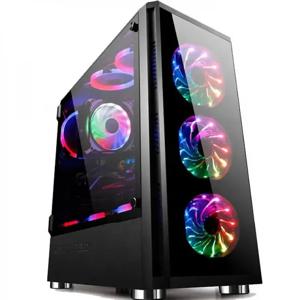 아오테시어 고품질 코어 i7 i9 I5 및 E5 2650 CPU, 16GB 램, SSD, HDD, GTX 950 8GB 그래픽 카드가 장착된 게이밍 데스크탑 PC 게이머용 게임 컴퓨터