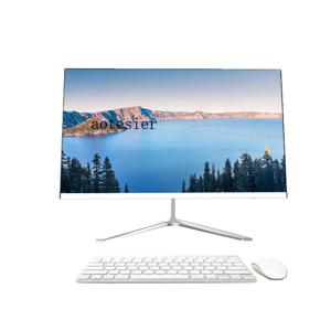 올인원 컴퓨터 초슬림 24인치 인텔 코어 i5/i7 게이머 PC 8/16GB 램 올인원 PC 모니터 풀세트 데스크탑
