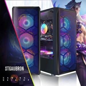 홈.홈.게이밍 데스크탑 PC, 라데온 RX 580 8G GDDR5, 코어 i7 최대 3.9G, 16G 램, 1T SSD
