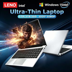 LENO 15.6인치 울트라 슬림 노트북 인텔 코어 i9-10980HK 윈도우 11 프로 16GB DDR4 1TB SSD 휴대용 게이밍 오피스 비즈니스 노트북 PC