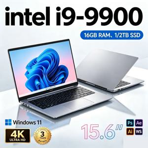 15.6인치 울트라 게이밍 노트북 2026 신형 LENO 인텔 코어 i9-10980HK, 16GB 램 1TB SSD 윈도우 11 프로 휴대용 비즈니스 노트북