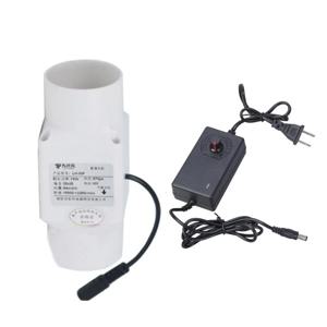 12V 가변 속도 배기 팬 애완 동물 집 주방 화장실에 대 한 2 인치 50mm 환기 배기 부스터 추출기 송풍기