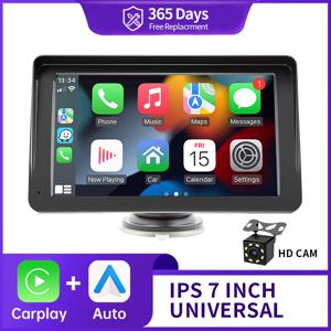 유니버설 2din 7 인치 무선 Carplay 안드로이드 자동 자동차 라디오 멀티미디어 비디오 스테레오 블루투스 GPS autoradio For Benz BMW VW KIA