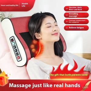 다기능 목과 어깨 마사지기 가정용 목과 등 마사지 도구 다중 조절 가능한 온열 마사지 기능