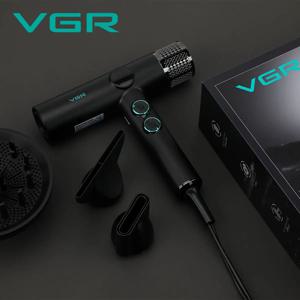 VGR 헤어 드라이어 전문가용 드라이기 헤어 드라이어 헤어드라이기 뜨겁고 차가운 조절 110000 RPM 블로우 드라이어 브러시리스 모터 헤어 스타일링 블로우 드라이어 머신 V-401 V-640 HD