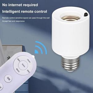 E27 60W 무선 리모컨 스마트 타이머 스위치 램프 홀더 110V 220V 가정용 멀티 라이트 스위치 아기방 침실 타이머 스위치