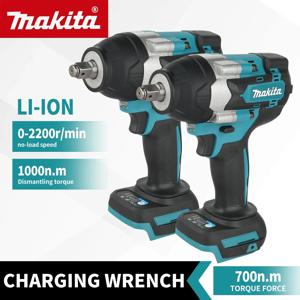 Makita 마키타 전동 렌치 DTW700 브러시리스 다기능 충전식 18V 리튬 배터리 자동차 수리용 고토크 임팩트 렌치