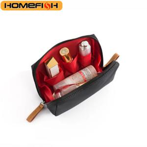 HOMEFISH 여성 화장품 가방 솔리드 컬러 한국 스타일 메이크업 가방 파우치 세면 용품 가방 방수 메이크업 주최자 케이스 럭셔리 가방