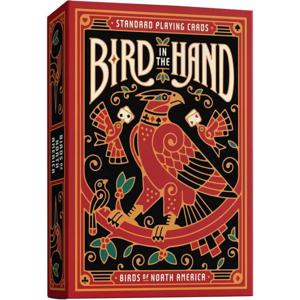손에 새를 든다(Bird in The Hand) 테마의 플레잉 카드 - 54장 카드 아트 덱, 독특한 새 일러스트레이션 플레잉 카드, 수집가용