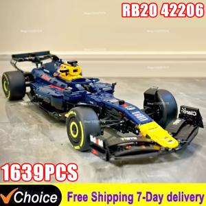 1:8 스케일 1361/1639PCS 테크니컬 레이싱카 42206 42207 메카니컬 그룹 시리즈 빌딩 블록 스포츠카 키트 MOC 디스플레이 모델