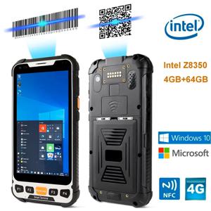 PDA 러기드 핸드헬드 터미널 윈도우 10 6인치 바코드 리더 스캐너 1D 레이저 2D QR 데이터 수집기 허니웰 와이파이