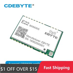 SX1262 LoRa 모듈 고정밀 TCXO CDEBYTE E22-900M30S 915MHz 30dBm 송수신기 송신기 및 수신기
