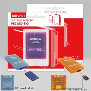 MX4SIO SIO2SD TF/SD 카드 어댑터 Playstation2 PS2 게임 콘솔 게임 메모리 카드 용 카드 리더 어댑터