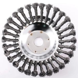 새로운 6/10 인치 스틸 잔디 트리머 헤드 Brushcutter 와이어 Debroussailleuse 잡초 브러시 블레이드 Garden Lawnmover Power Tool
