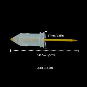 치과 흡입 시스템 필터 치과 유닛 의자 수리 부품용 네트 로드 필터 세트 - ⌀ 37mm x 146.5mm(1.45