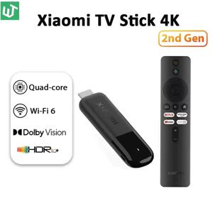 2025 글로벌 버전 샤오미 미 TV 스틱 4K 2세대 2GB 램 8GB 롬 와이파이6 블루투스 5.2 구글 어시스턴트 넷플릭스 스마트 TV 플레이어