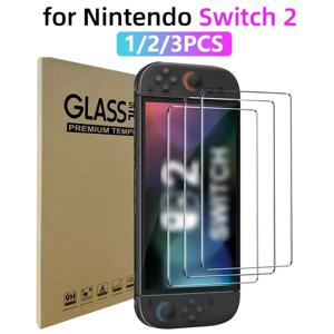 스위치 Nintendo 2 화면 보호기 용 1/2/3PCS 강화 유리 투명 HD 투명 긁힘 방지 화면 보호기 액세서리