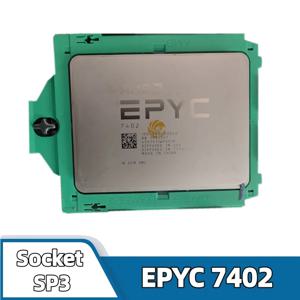 AMD EPYC 7402 CPU 7nm 24코어 48스레드 2.8GHz 128MB 180W EPYC7402 소켓 SP3 H11SSL-i 메인보드 서버용