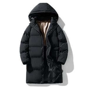남성용 롱 파카 플러스 사이즈 8XL 7XL 6XL 남성 캐주얼 따뜻한 패딩 방풍 아우터웨어 겨울 파카 남성 두꺼운 따뜻한 재킷