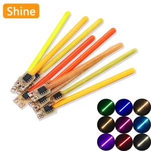 1-100pcs 5 모드 LED 유성우 흐름 조명 DC3-5V 70MM LED COB 필라멘트 다이오드 액세서리 백열 램프 DIY 액세서리