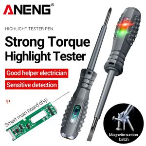 ANENG B05 워드/크로스 스크류 드라이버 네온 전구 표시기 전기 펜 절연 전기 하이라이트 포켓 테스터 펜 도구