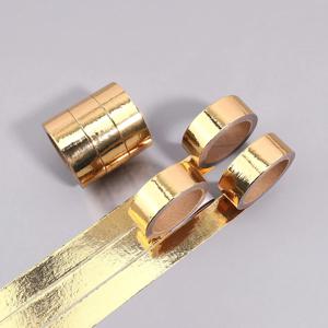 15mm*5m 와시 테이프 다이어리 장식 DIY 마스킹 접착제 스카치 스크랩북 용품 파티 선물 골드/실버/로즈 골드