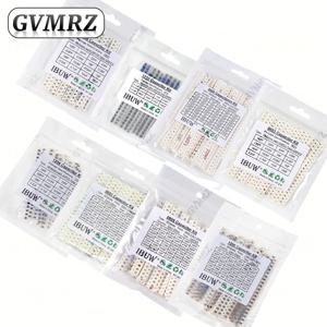 0603 0402 0805 1206 SMD 세라믹 커패시터 모음 키트 1pF - 10uF 100PF 10NF 100NF 0.47UF 1UF 칩 커패시턴스 세트 10uF 8uF 7uF
