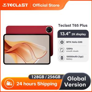 테클라스트 T65 플러스 13.4인치 120Hz MTK Helio G99 8GB+256GB 13MP 카메라 10000mAh 배터리 18W 안드로이드 15 태블릿 듀얼심 LTE 버전