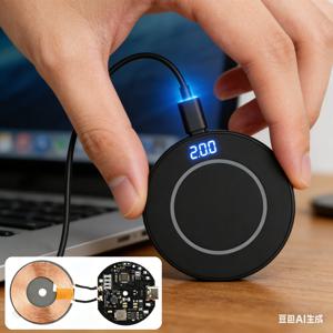 12V24V 20W 높은 전원 무선 충전기 송신기 모듈 유형 C 빠른 충전 회로 기판 휴대 전화