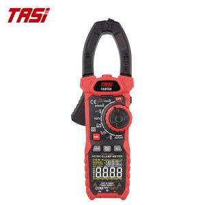 해상 운송용, 맞춤형 TASI TA813A+ 디지털 클램프 미터 6000 카운트 자동/수동 범위 AC 1000A DC 전류 저항 용량 측정기