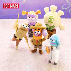 【EU EXCLD】POP MART 비키니 바텀 주민들-기발한 플러시 인형 파트2 1PC/6PCS 블라인드박스 수집용 피규어 귀여운 선물