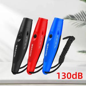 130dB 전자 호루라기 (3가지 음색, 고데시벨) - 심판, 스포츠 코칭, 애완동물 훈련, 축구, 농구, 야외용