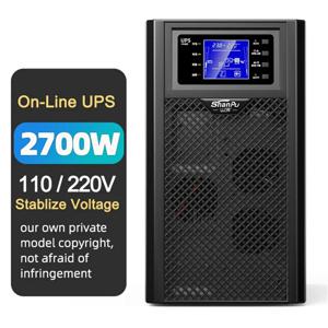 3kva~300kva 온라인 UPS 무정전 장시간 백업 머신 UPS, 서버 백업 전원 공급용
