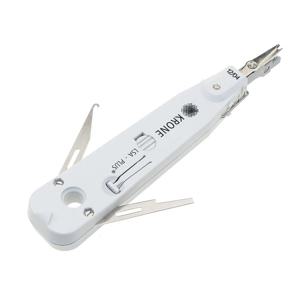 조정 가능한 실버 KRONE LSA 플러스 펀치 다운 도구, 센서 포함, 통신 전화 RJ11 LAN 네트워크 Cat5 RJ45 패치 패널, 신제품