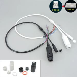 DC 오디오 IP 카메라, 9 핀 코어, 48V ~ 12V PoE 네트워크 전원 케이블, RJ45 분할 와이어, 방수 커버 PoE 모듈, CCTV IP 카메라용