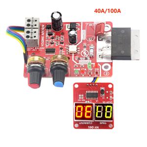 AC9-12V DIY NY-D01 제어 보드 40A/100A 스폿 용접기 제어 보드 용접기 패널 조정 시간 전류 디지털 디스플레이