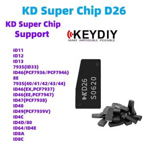 KEYDIY 2025 KD 슈퍼 칩 D26 7935(ID33) ID46 ID8E ID8A ID8C 지원 96비트 48 클론 지원 KDX2 KD-MAX KD-X4 호환