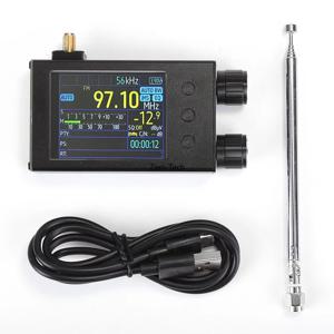 CNC 금속 케이스 TEF6686 풀 밴드 FM/LW/MW/SW 라디오 수신기 2.4인치 터치 스크린