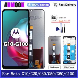 모토로라 모토 G10 G20 G30 G50 G60 G60S G100 LCD 디스플레이 터치 스크린 디지타이저 어셈블리 모토 G50 5G 디스플레이용 새 디스플레이