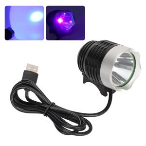 USB 전원 395nm UV 블랙 라이트 5V 10W LED UV 램프 3단계 조절 휴대폰 PCB 수리 레진 경화용 UV 라이트 레진 경화용 UV 라이트
